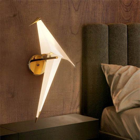 Wandlampe Design Vogel