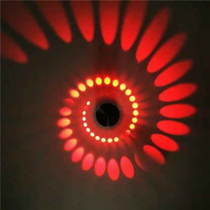 Wandleuchte Spiral-Tischlampe