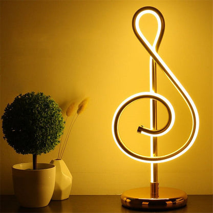 Garduru gold note Nachttischlampe