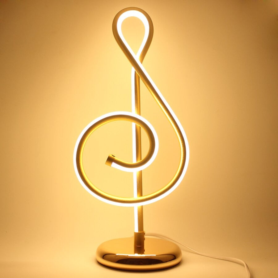 Garduru gold note Nachttischlampe