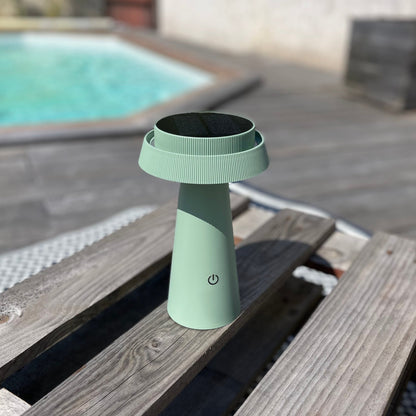 Solar-Wandleuchte für den Außenbereich mit einstellbarer Helligkeit für Garten und Terrasse