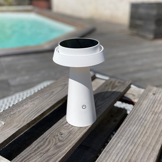 Solar-Wandleuchte für den Außenbereich mit einstellbarer Helligkeit für Garten und Terrasse