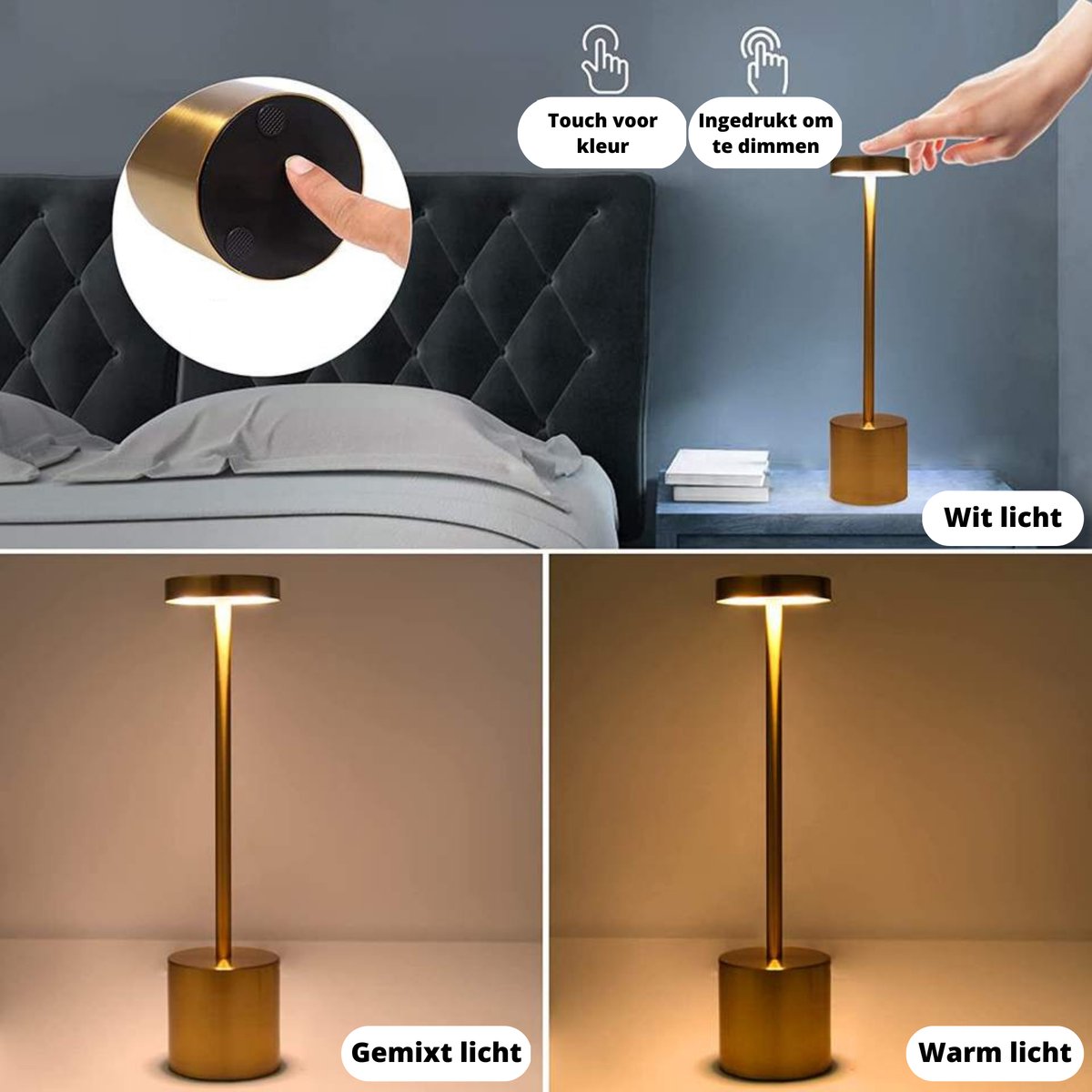 50% RABATT | Luxe Lampfy™ - USB dimmbare Led Lampe