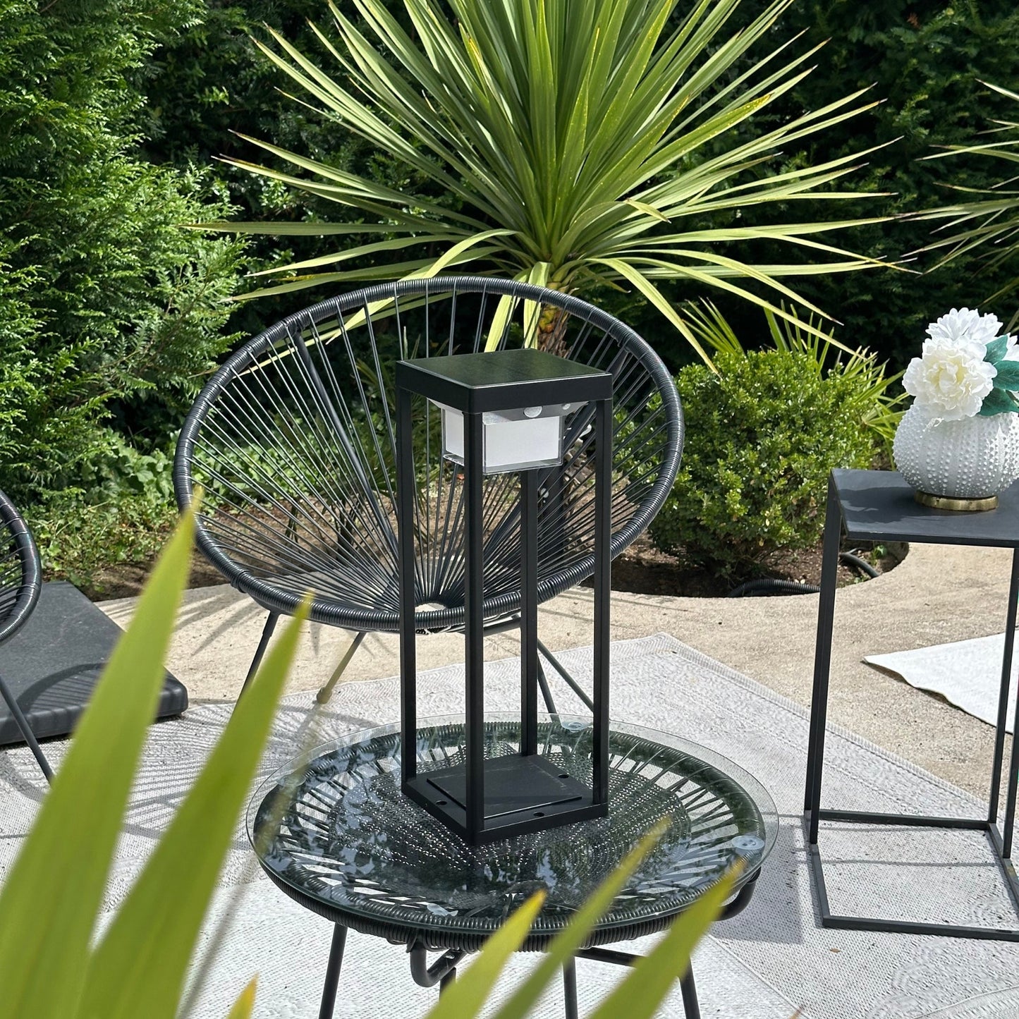 Solarenergie Außen-Solarleuchte mit LED und Bewegungserkennung