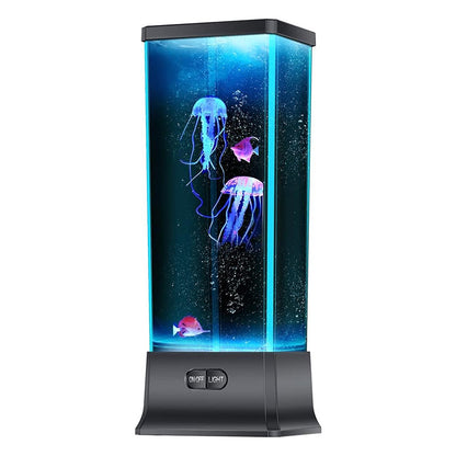 Garduru Quallen Tank Lava Nachtlicht Lampe