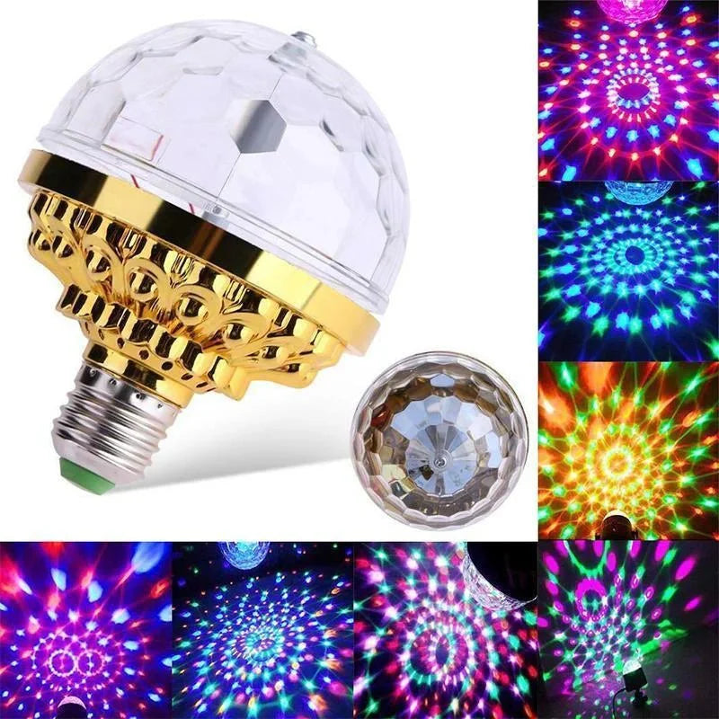 LED-Disco-Lampe | Bunte rotierende Lichter