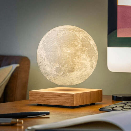 Mondlampe - LevitatingMoon - 3D gedruckt - Magnetisches Levitat