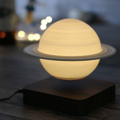 Lampe - SaturnGlow - Schwebendes Design - Himmlisches Meisterwerk