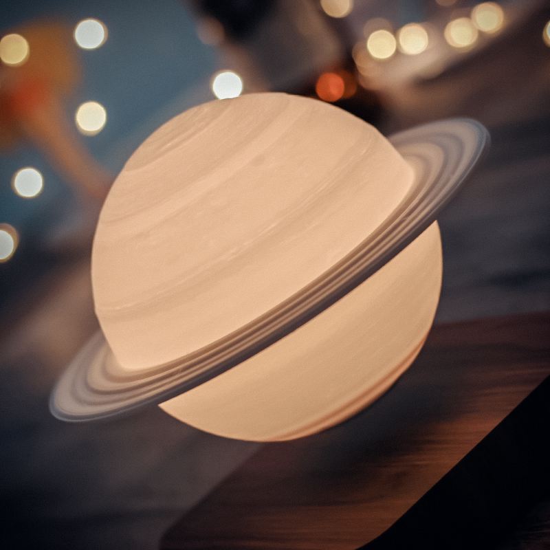 Lampe - SaturnGlow - Schwebendes Design - Himmlisches Meisterwerk