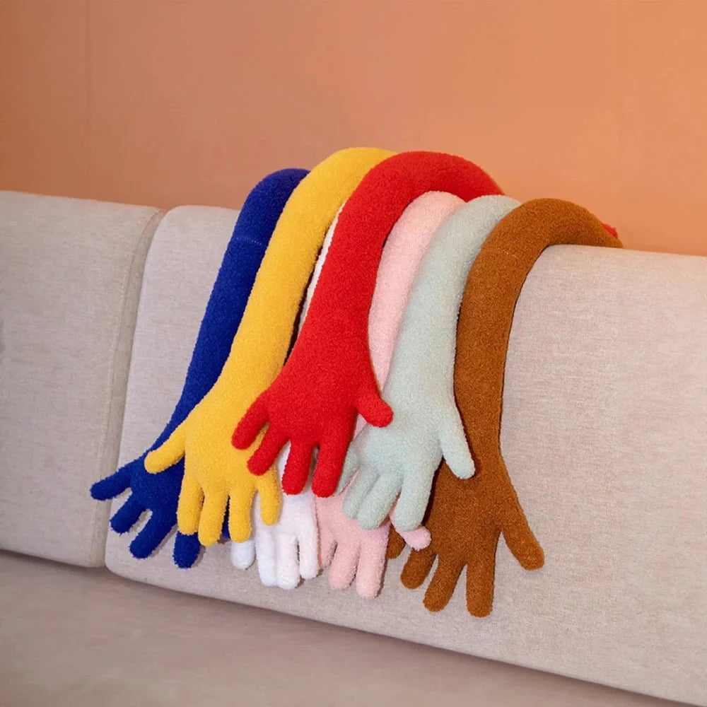 Langes Arm- und Handplüschkissen