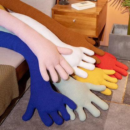 Langes Arm- und Handplüschkissen