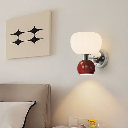 Moderne LED-Wandlampe Creme – Energiesparende Dekolampe für Wohnzimmer und Schlafzimmer