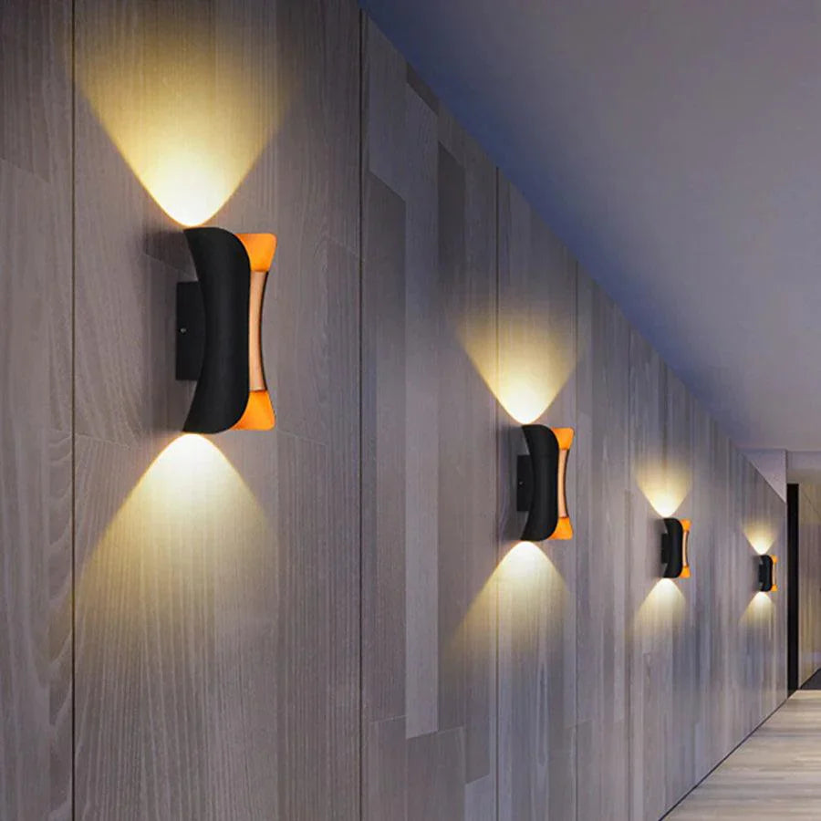 LustriaGlow – Stilvolle Außenwandleuchte mit wetterfestem Design