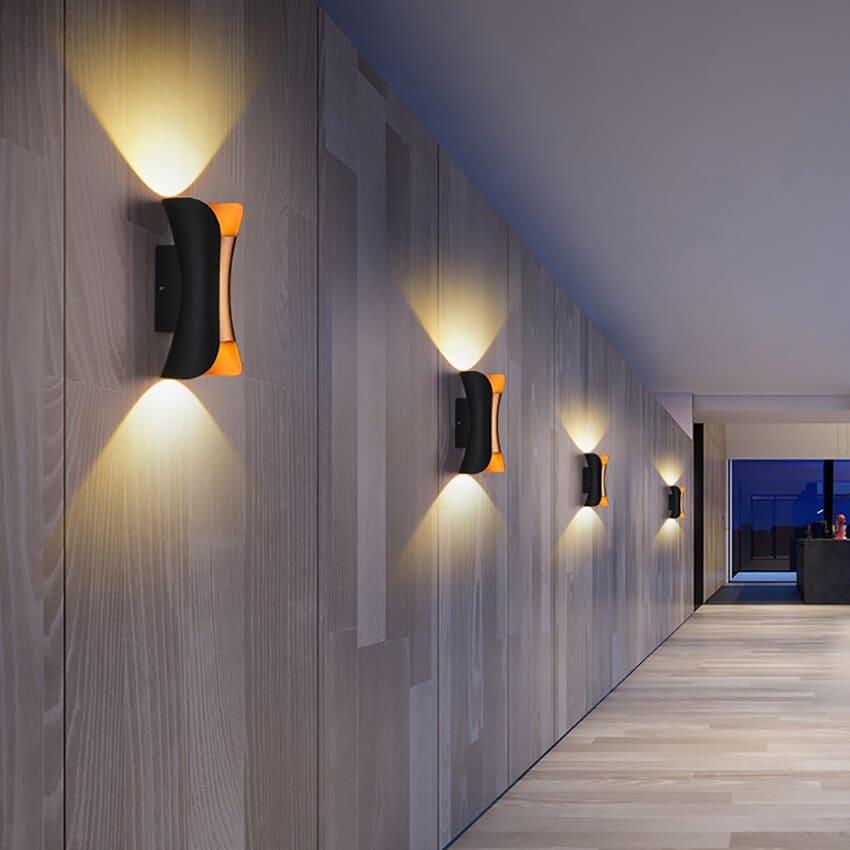 LustriaGlow – Stilvolle Außenwandleuchte mit wetterfestem Design