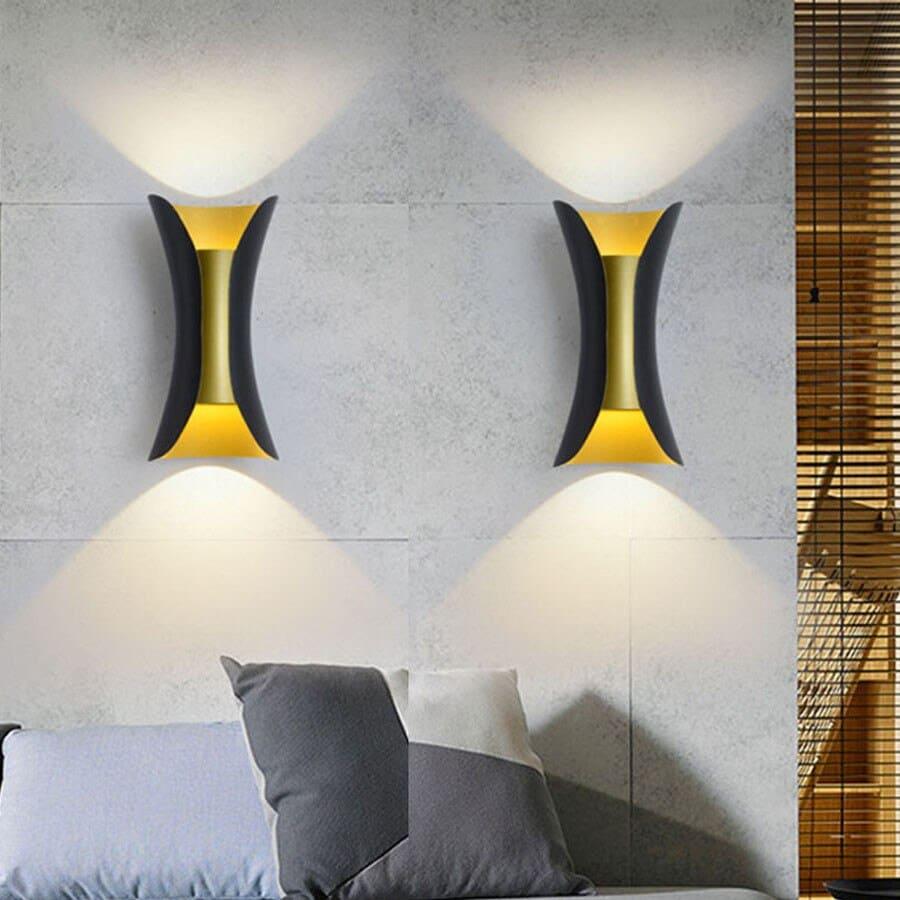 LustriaGlow – Stilvolle Außenwandleuchte mit wetterfestem Design