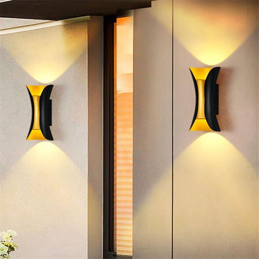 LustriaGlow – Stilvolle Außenwandleuchte mit wetterfestem Design