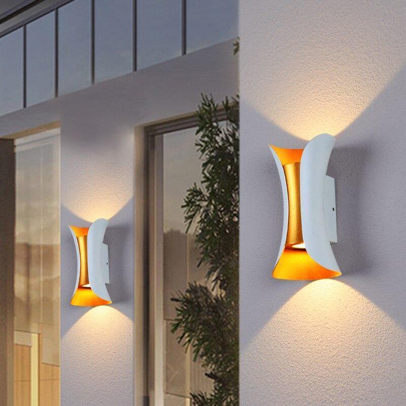 LustriaGlow – Stilvolle Außenwandleuchte mit wetterfestem Design