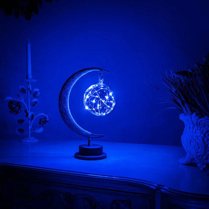 Garduru Mondlampe | 3D LED Lampe in Mond-Design | Kabellos & Dimmer | Stimmungslicht für Zuhause