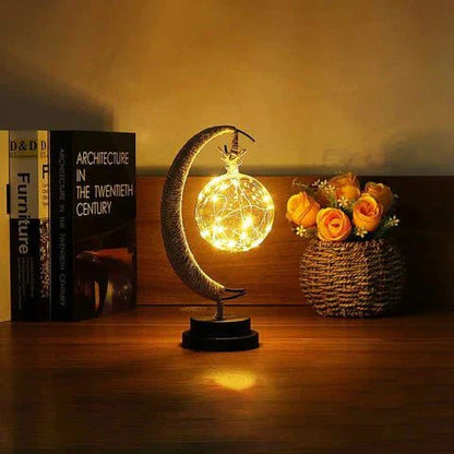 Garduru Mondlampe | 3D LED Lampe in Mond-Design | Kabellos & Dimmer | Stimmungslicht für Zuhause