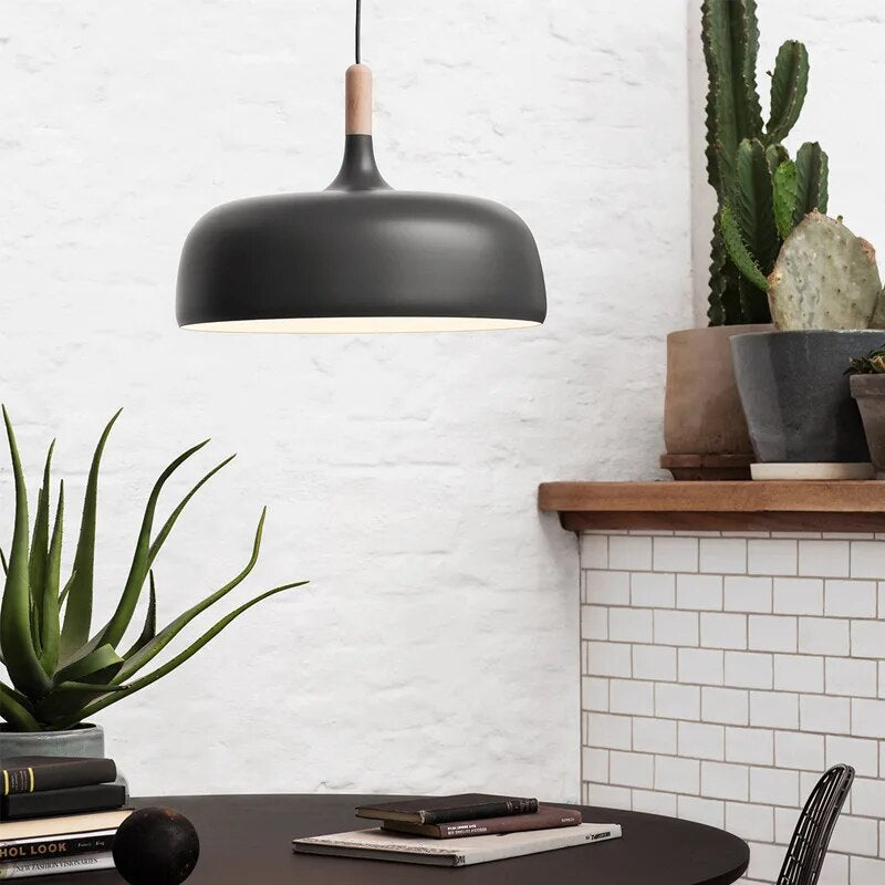 Pendelleuchte Moderne LED Schwarze Deckenlampe