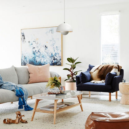 Hängelampe Macaroon Design Blume, Elegant und Modern