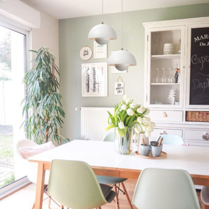 Hängelampe Macaroon Design Blume, Elegant und Modern