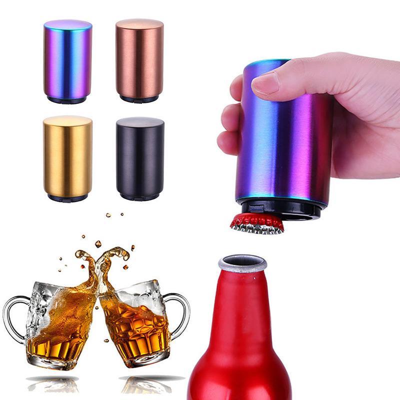 Royallure Magnetischer Einhand-Bierflaschenöffner - Schneller Deckelentferner & Cooles Gadget-Geschenk