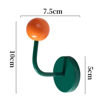 Magnetischer Farbblock-Haken mit Saugnapf