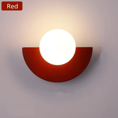 Garduru Summit Wandlicht – Modernes Halbkreis-Wandleuchte mit Touch-Control