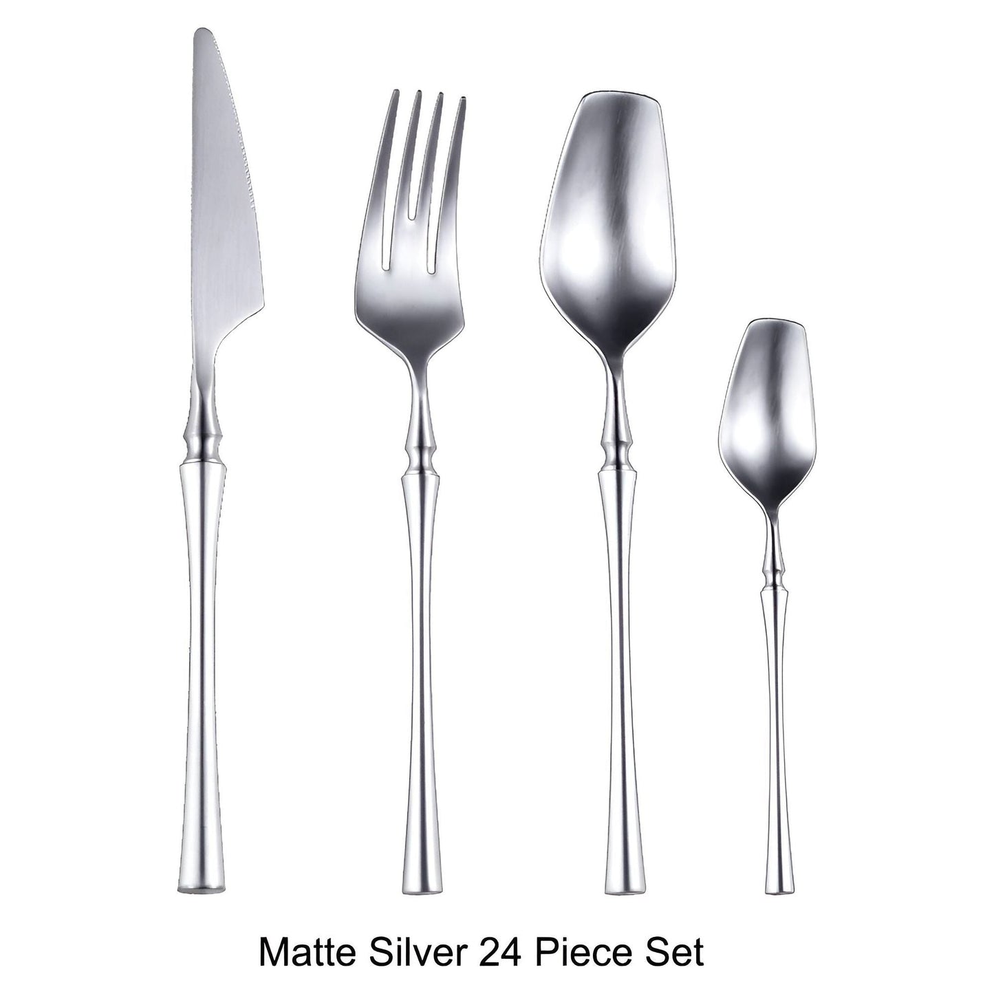 Garduru Besteckset - Edelstahl Spülmaschinenfestes Besteckset 5 set