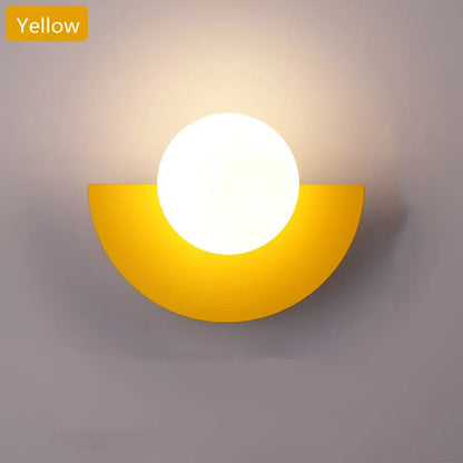 Garduru Summit Wandlicht – Modernes Halbkreis-Wandleuchte mit Touch-Control