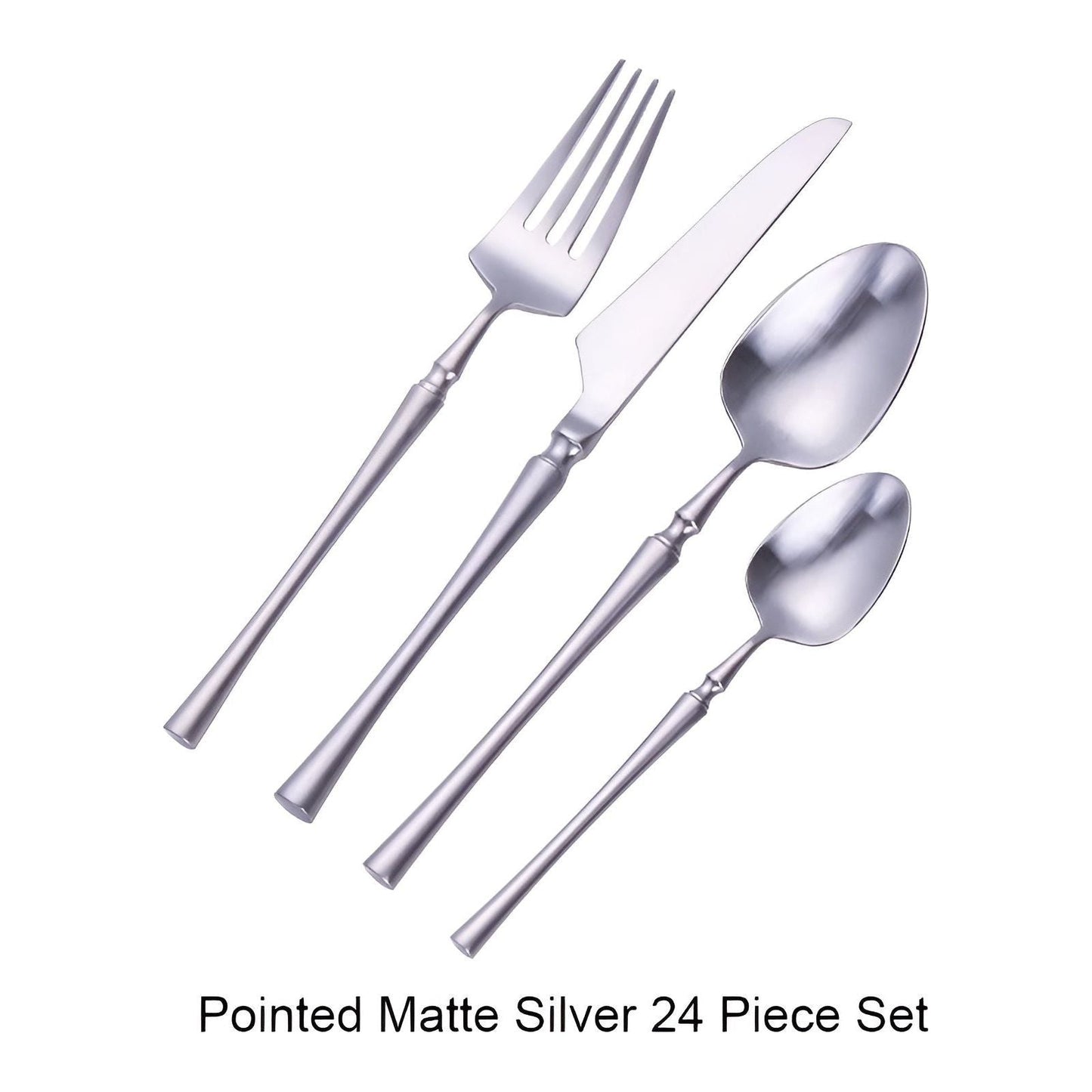 Garduru Besteckset - Edelstahl Spülmaschinenfestes Besteckset 5 set
