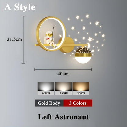 Garduru Lamp - Moderne Kinder Sternenhimmel-Projektor LED-Wandlampe