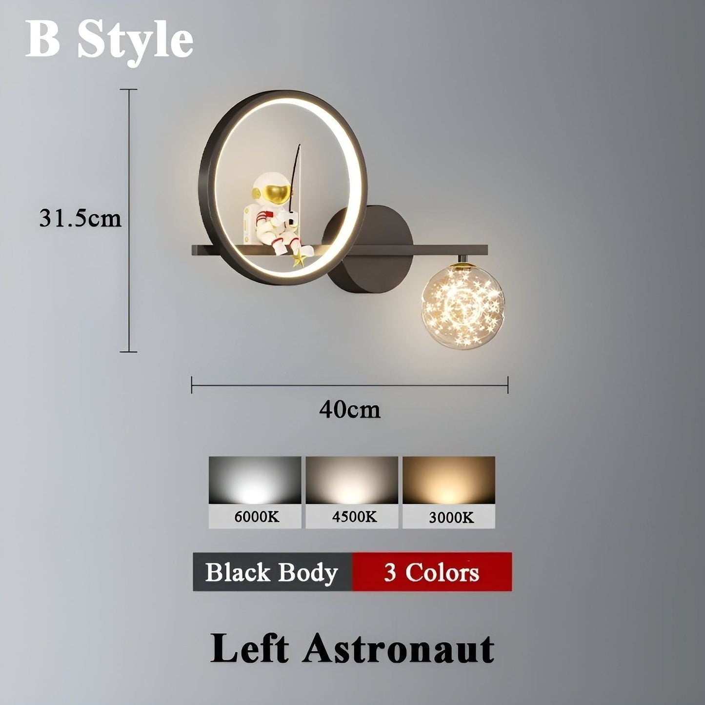 Garduru Lamp - Moderne Kinder Sternenhimmel-Projektor LED-Wandlampe