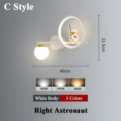 Garduru Lamp - Moderne Kinder Sternenhimmel-Projektor LED-Wandlampe