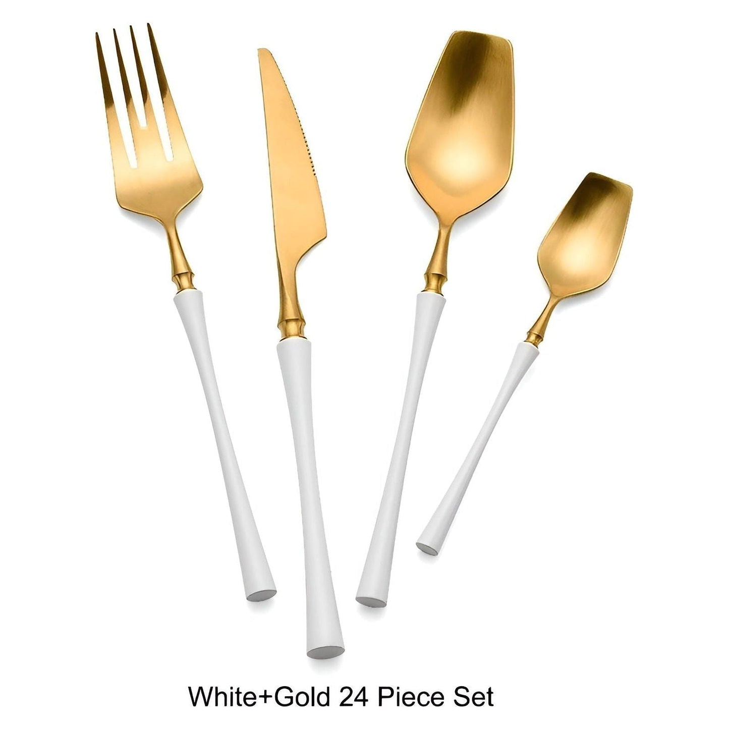 Garduru Besteckset - Edelstahl Spülmaschinenfestes Besteckset 5 set