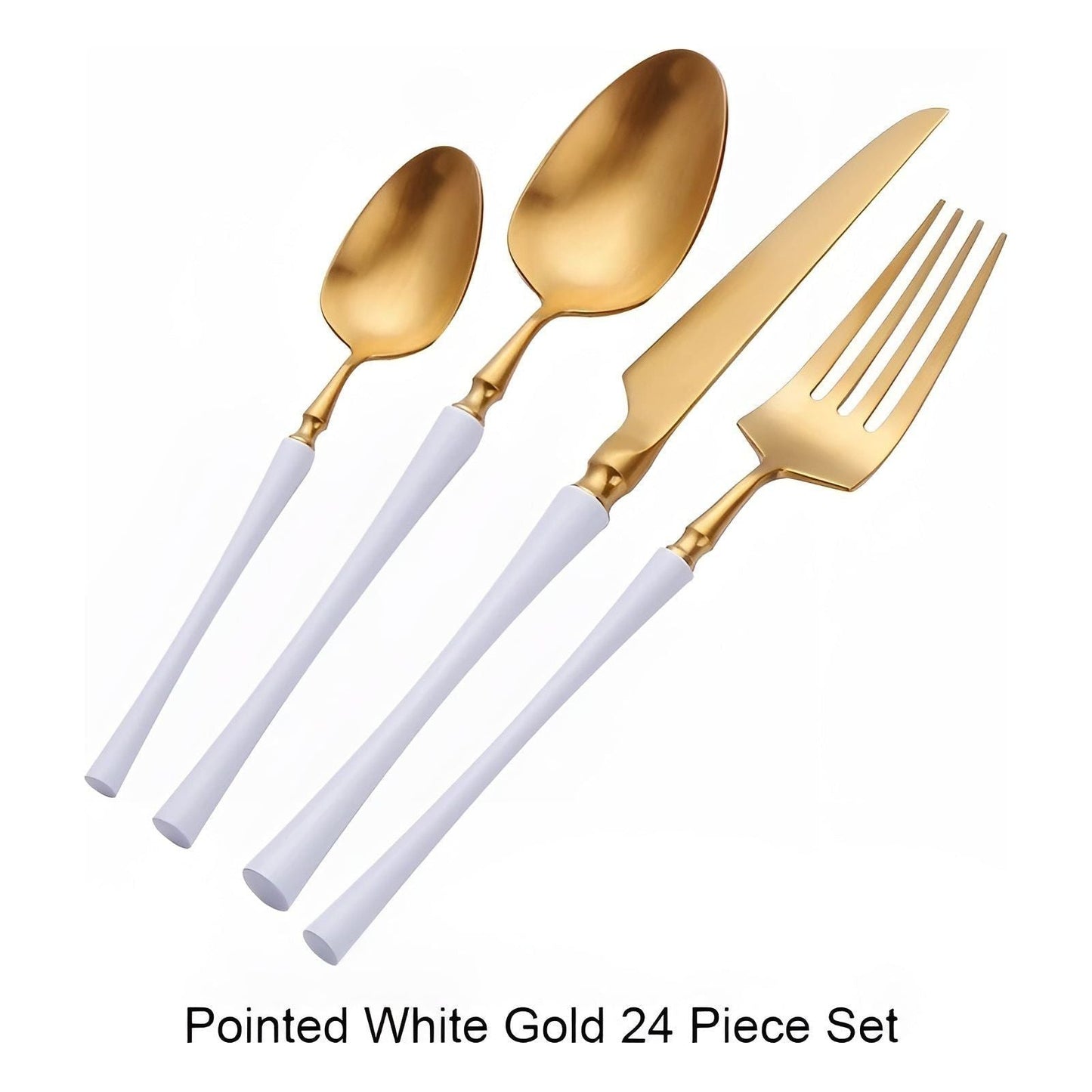Garduru Besteckset - Edelstahl Spülmaschinenfestes Besteckset 5 set