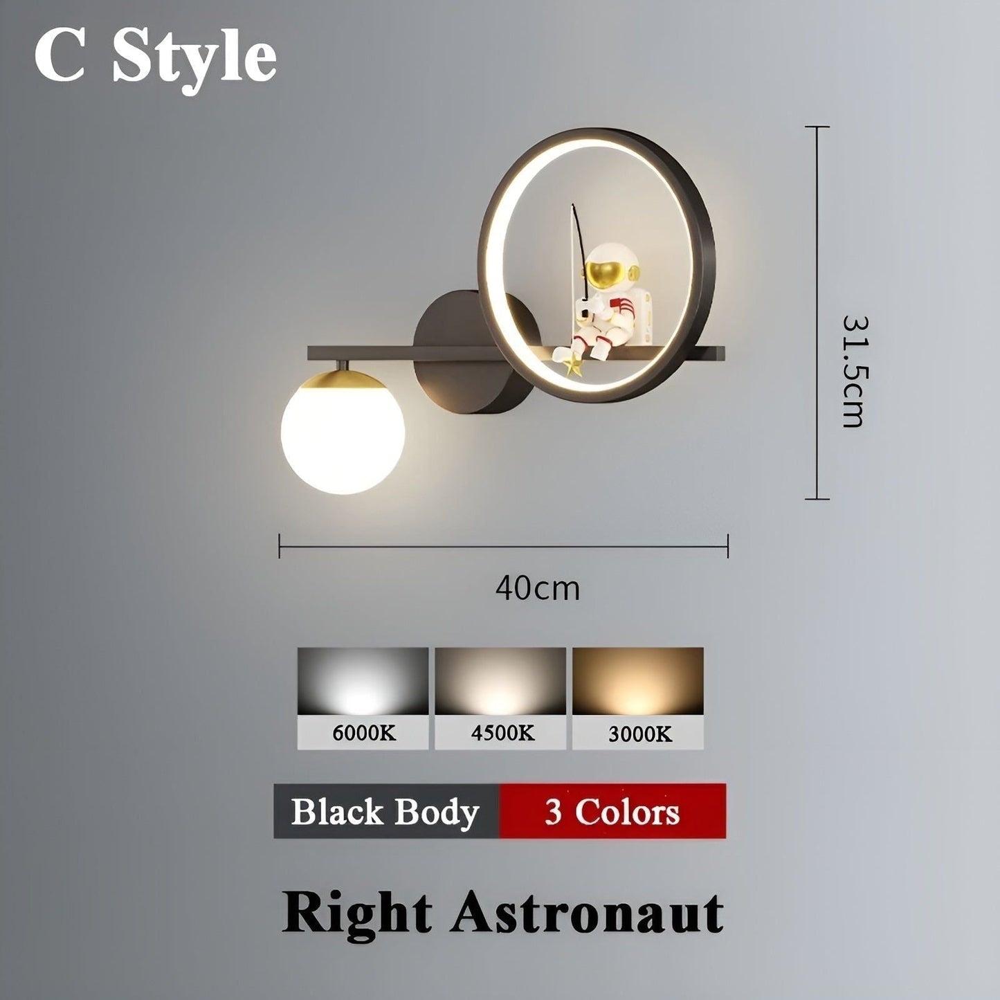 Garduru Lamp - Moderne Kinder Sternenhimmel-Projektor LED-Wandlampe