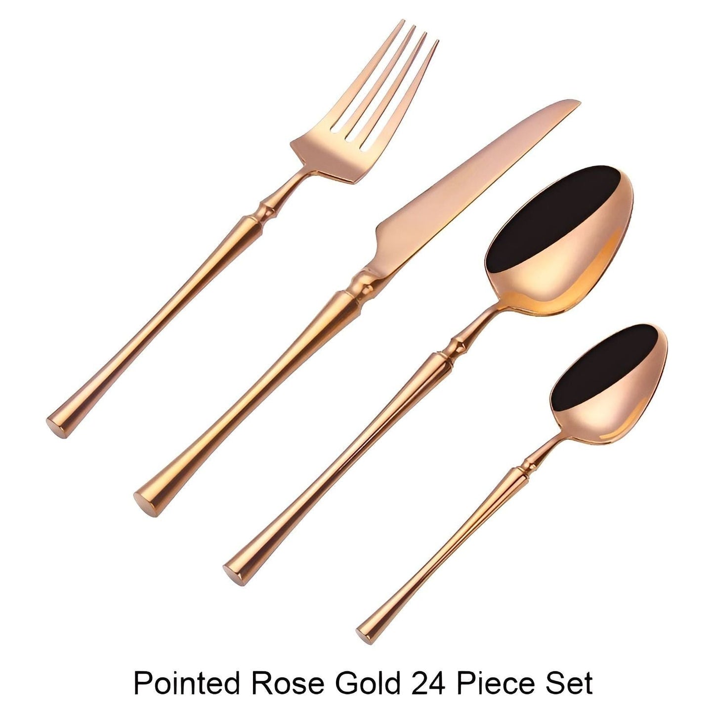 Garduru Besteckset - Edelstahl Spülmaschinenfestes Besteckset 5 set