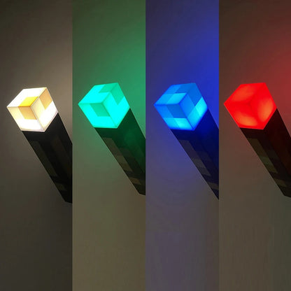 Cube Bunte LED Lampe - Für Eine Verspielte und Beleuchtete Atmosphäre