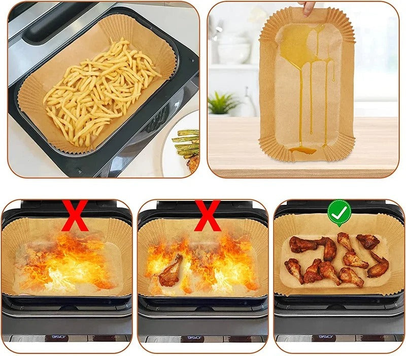 Backpapier für Ninja Luftfritteuse