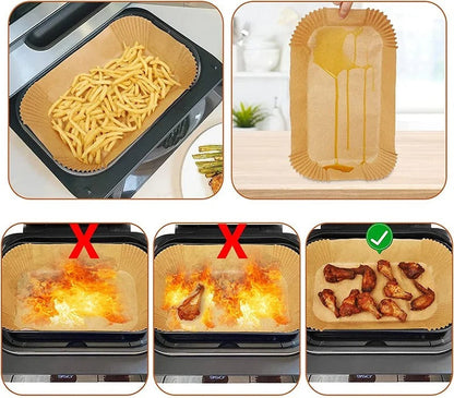 Backpapier für Ninja Luftfritteuse