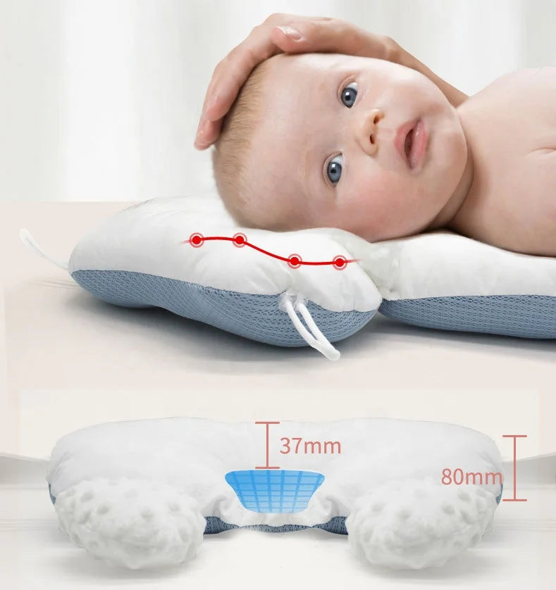 SnuggleNest™ - Sicherer Schlaf - Baby Kopfkissen