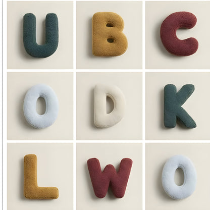 Garduru Kissen – Weiches Alphabet Sofa Wurfkissen