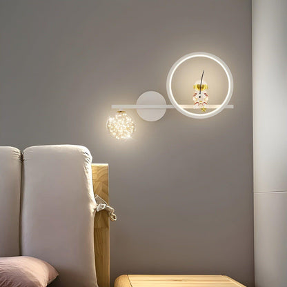 Garduru Lamp - Moderne Kinder Sternenhimmel-Projektor LED-Wandlampe