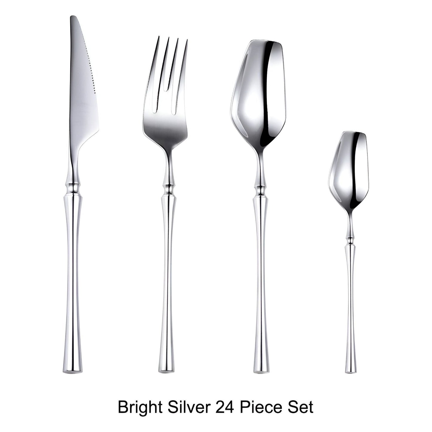 Garduru Besteckset - Edelstahl Spülmaschinenfestes Besteckset 5 set