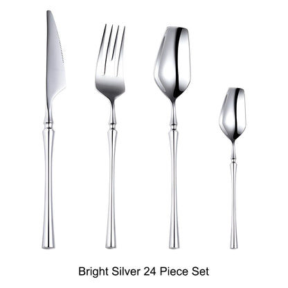 Garduru Besteckset - Edelstahl Spülmaschinenfestes Besteckset 5 set