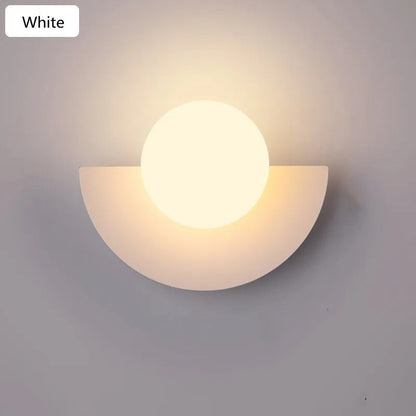 Garduru Summit Wandlicht – Modernes Halbkreis-Wandleuchte mit Touch-Control