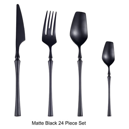 Garduru Besteckset - Edelstahl Spülmaschinenfestes Besteckset 5 set