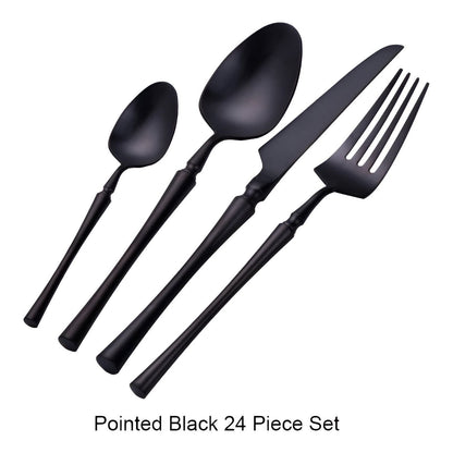 Garduru Besteckset - Edelstahl Spülmaschinenfestes Besteckset 5 set